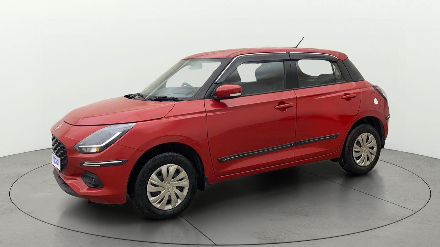 2024 Maruti Swift VXi AMT, Petrol, Automatic, 26,971 km, Left Front Diagonal