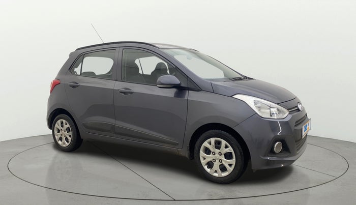 2016 Hyundai Grand i10 SPORTZ 1.2 KAPPA VTVT, Petrol, Manual, 79,534 km, Right Front Diagonal