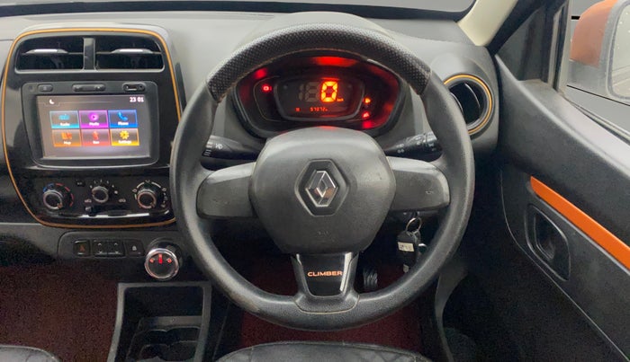 2018 Renault Kwid CLIMBER 1.0 AMT, Petrol, Automatic, 57,071 km, Steering Wheel Close Up