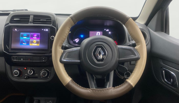 2019 Renault Kwid RXT 1.0 (O), Petrol, Manual, 39,947 km, Steering Wheel Close Up