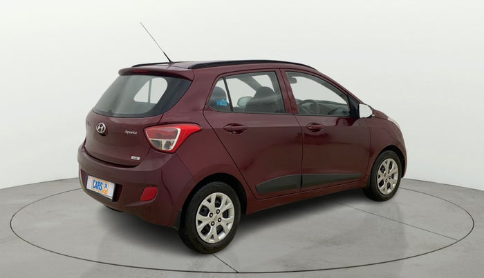 2015 Hyundai Grand i10 SPORTZ 1.2 KAPPA VTVT, Petrol, Manual, 94,438 km, Right Back Diagonal