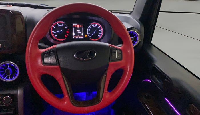 2022 Mahindra Thar LX PETROL HT 4WD AT, Petrol, Automatic, 41,933 km, Steering Wheel Close Up