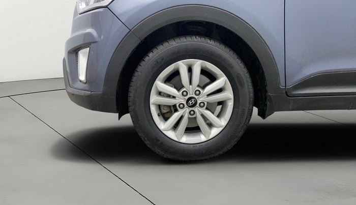 2017 Hyundai Creta SX PLUS 1.6 PETROL, Petrol, Manual, 53,575 km, Left Front Wheel