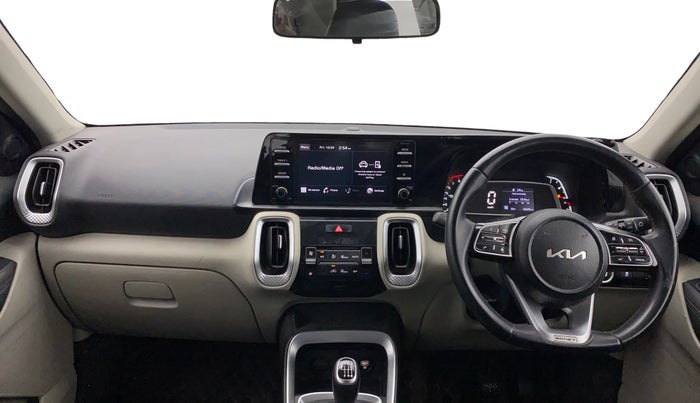 2021 KIA SONET HTX 1.0 IMT, Petrol, Manual, 33,231 km, Dashboard