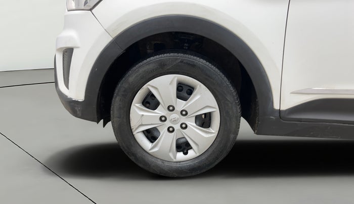 2017 Hyundai Creta E PLUS 1.6 PETROL, Petrol, Manual, 72,717 km, Left Front Wheel
