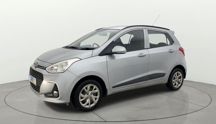 2019 Hyundai Grand i10 SPORTZ 1.2 KAPPA VTVT, Petrol, Manual, 32,859 km, Left Front Diagonal