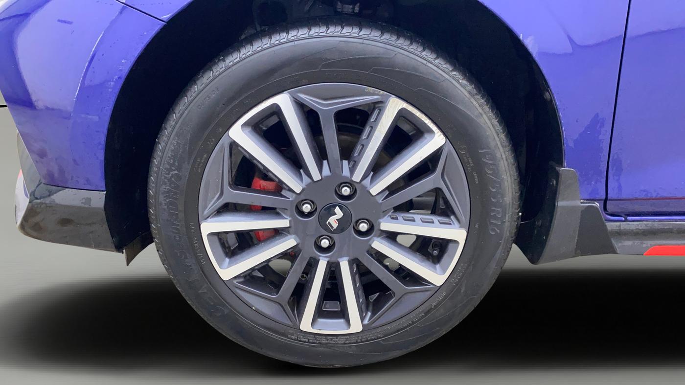 2021 Hyundai NEW I20 N LINE N6 1.0 TURBO GDI IMT, Petrol, Manual, 19,331 km, Left Front Wheel