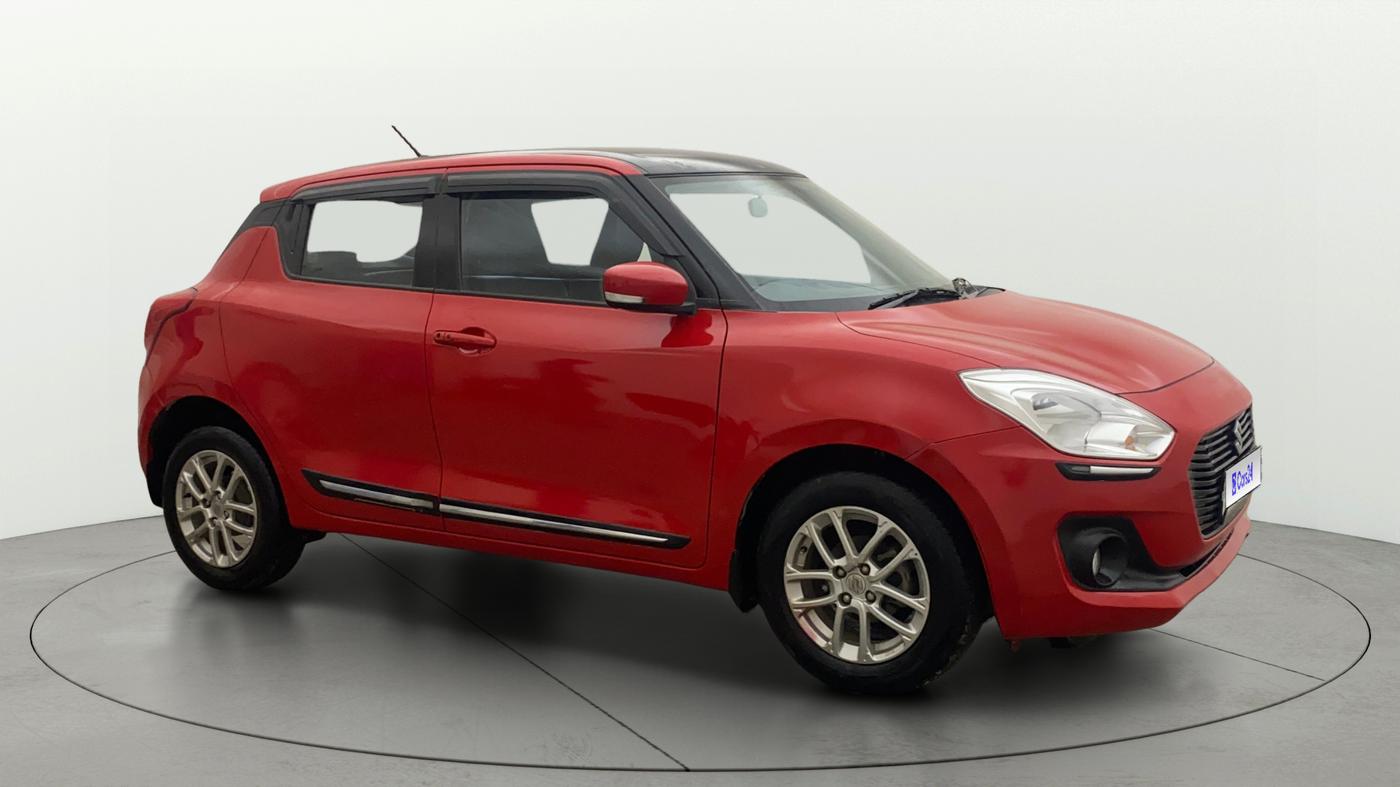 2018 Maruti Swift ZXI AMT, Petrol, Automatic, 57,878 km, Right Front Diagonal