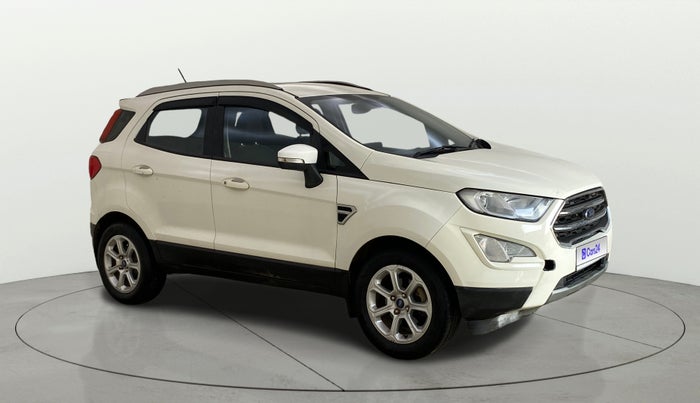 2019 Ford Ecosport TITANIUM + 1.5L PETROL AT, CNG, Automatic, 69,363 km, Right Front Diagonal