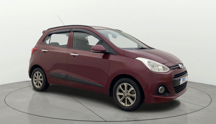 2015 Hyundai Grand i10 ASTA (O) 1.2 KAPPA VTVT, Petrol, Manual, 84,808 km, Right Front Diagonal