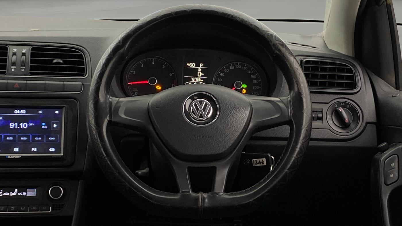 2021 Volkswagen Polo COMFORTLINE 1.0L TSI AT, Petrol, Automatic, 78,806 km, Steering Wheel Close Up