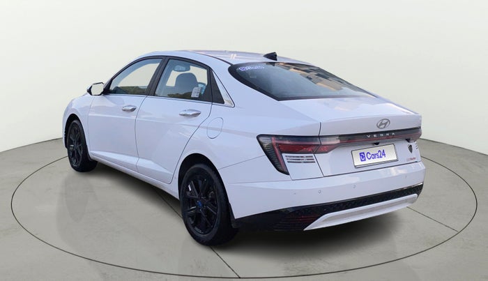 2024 Hyundai Verna SX (O) 1.5 TURBO PETROL DCT, Petrol, Automatic, 3,081 km, Left Back Diagonal