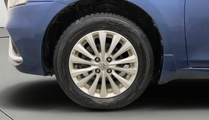 2018 Maruti Ciaz DELTA 1.5 SHVS MT PETROL, Petrol, Manual, 47,262 km, Left Front Wheel