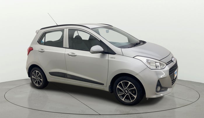 2018 Hyundai Grand i10 SPORTZ AT 1.2 KAPPA VTVT, Petrol, Automatic, 61,118 km, Right Front Diagonal