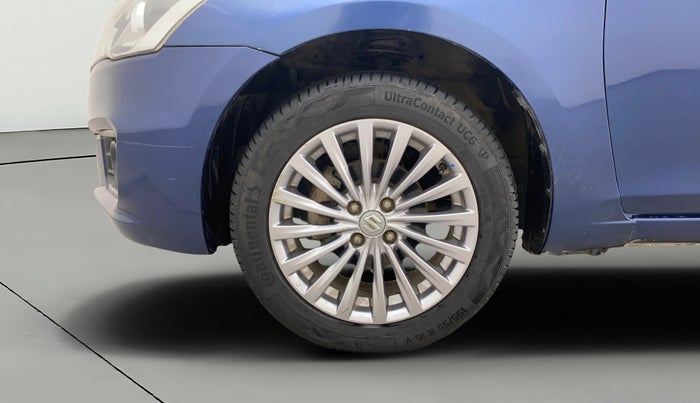 2017 Maruti Ciaz ALPHA  AT 1.4  PETROL, Petrol, Automatic, 74,262 km, Left Front Wheel