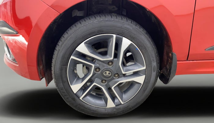 2019 Tata TIGOR XZA PETROL, Petrol, Automatic, 36,520 km, Left Front Wheel