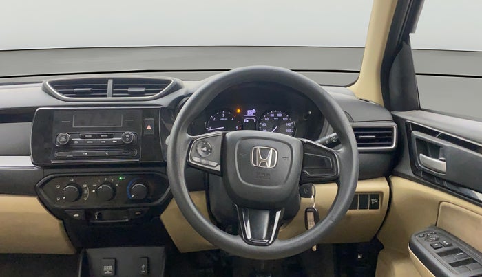 2018 Honda Amaze 1.5L I-DTEC S, Diesel, Manual, 1,28,066 km, Steering Wheel Close Up