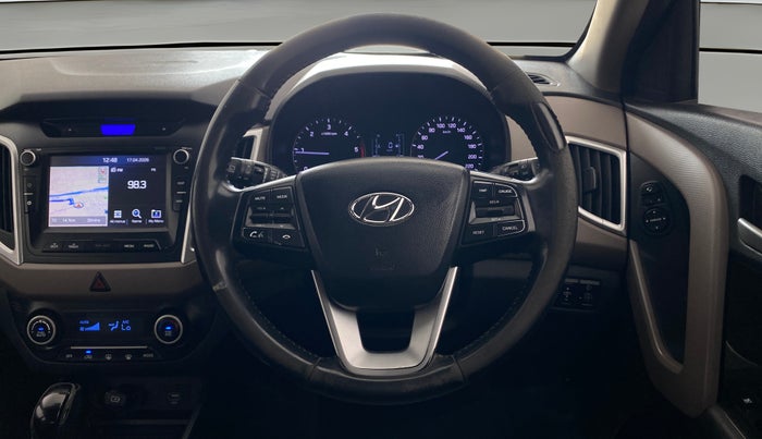 2019 Hyundai Creta SX AT 1.6 DIESEL, Diesel, Automatic, 86,621 km, Steering Wheel Close Up