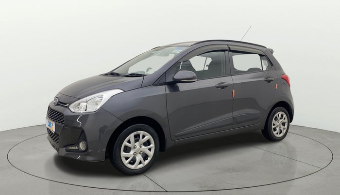 2019 Hyundai Grand i10 SPORTZ 1.2 KAPPA VTVT, Petrol, Manual, 32,037 km, Left Front Diagonal