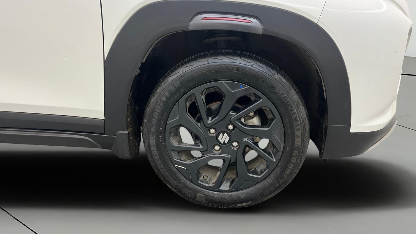 2024 Maruti FRONX DELTA PLUS 1.2L AGS, Petrol, Automatic, 25,197 km, Right Front Wheel