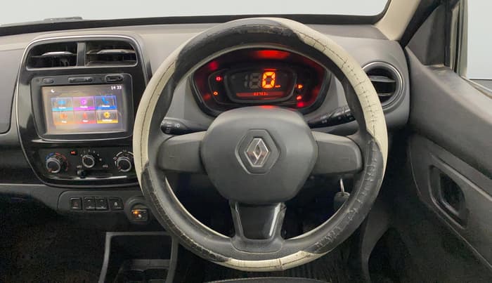 2018 Renault Kwid RXT 1.0, CNG, Manual, 62,760 km, Steering Wheel Close Up