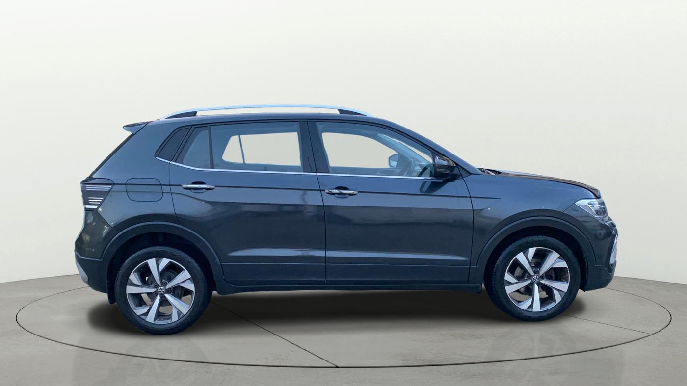 2022 Volkswagen TAIGUN TOPLINE 1.0 TSI MT, Petrol, Manual, 59,704 km, Right Side View