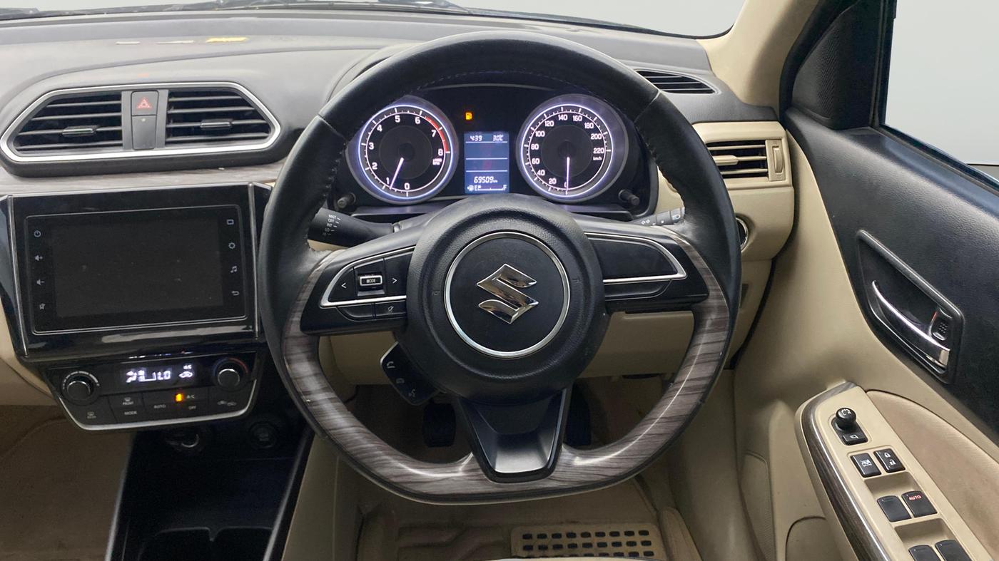 2020 Maruti Dzire ZXI, Petrol, Manual, 69,485 km, Steering Wheel Close Up