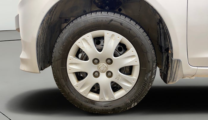 2012 Honda Brio V MT, Petrol, Manual, 95,376 km, Left Front Wheel