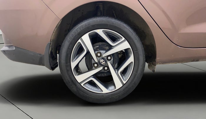 2020 Hyundai AURA SX PLUS 1.2 AMT, Petrol, Automatic, 43,544 km, Right Rear Wheel