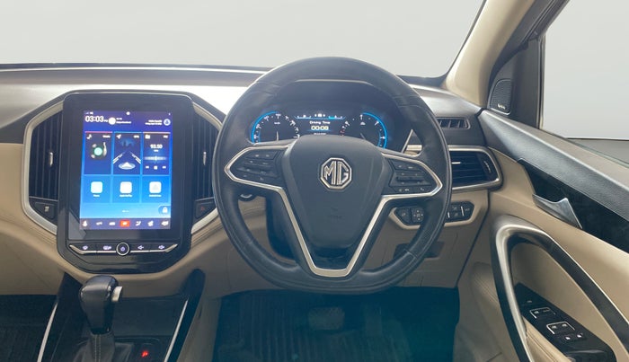 2021 MG HECTOR SHARP 1.5 DCT PETROL, Petrol, Automatic, 19,913 km, Steering Wheel Close Up