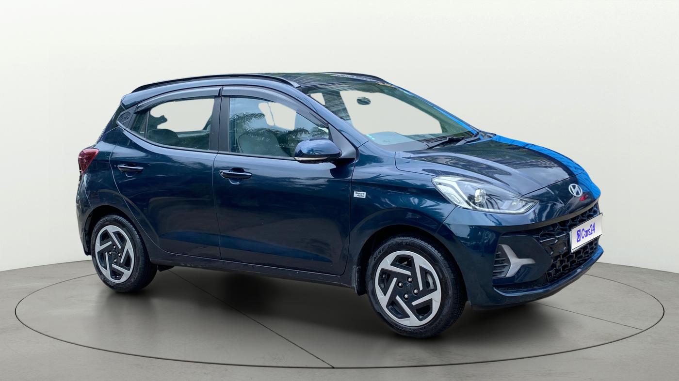 2023 Hyundai GRAND I10 NIOS SPORTZ AMT 1.2 KAPPA VTVT, Petrol, Automatic, 8,326 km, Right Front Diagonal