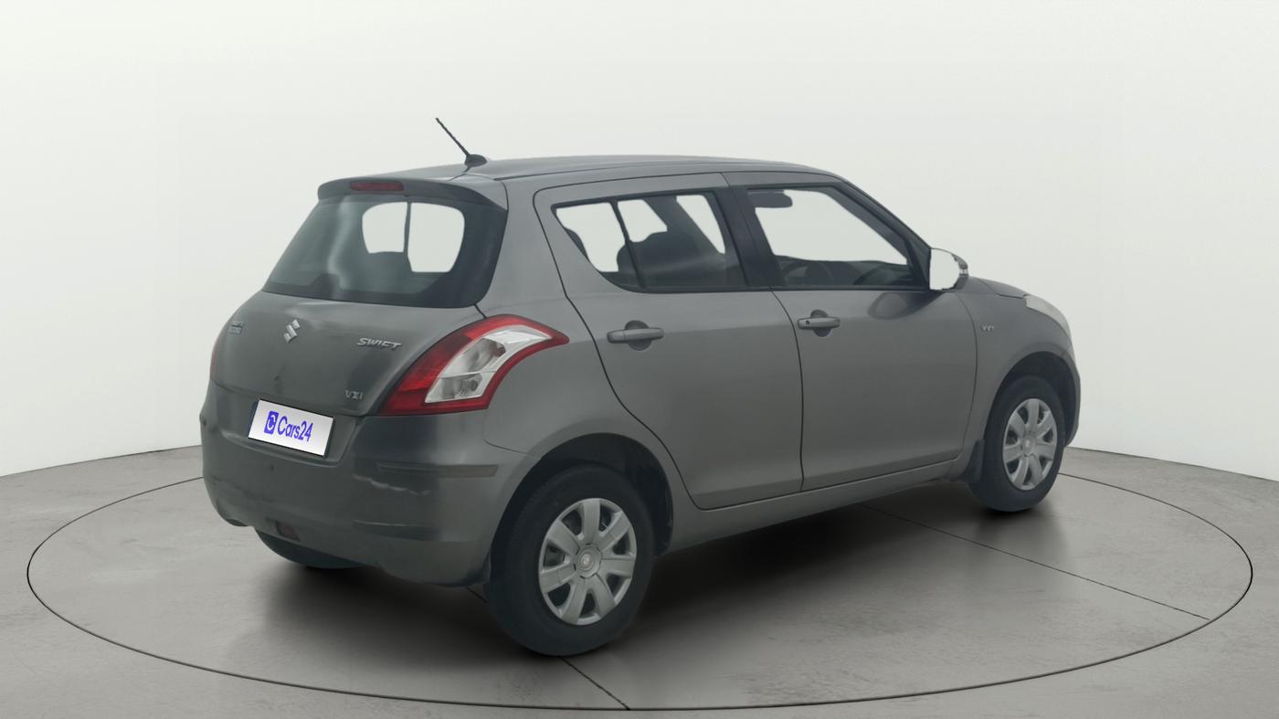 2017 Maruti Swift VXI O, Petrol, Manual, 62,738 km, Right Back Diagonal