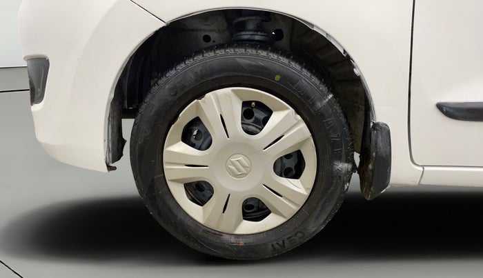 2014 Maruti Wagon R 1.0 VXI, Petrol, Manual, 58,574 km, Left Front Wheel