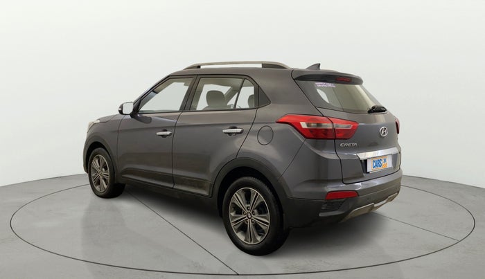 2017 Hyundai Creta SX PLUS AT 1.6 PETROL, Petrol, Automatic, 74,242 km, Left Back Diagonal