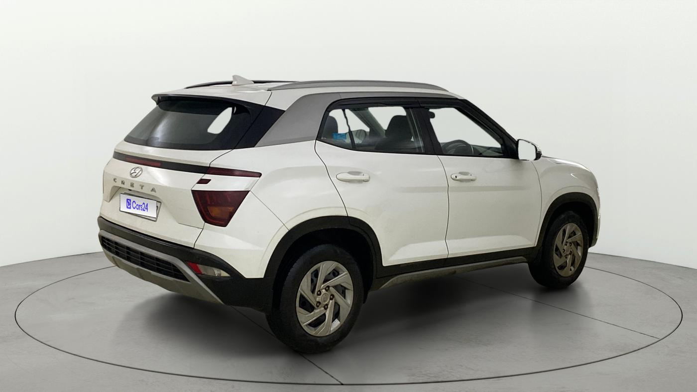 2021 Hyundai Creta EX 1.5 PETROL, Petrol, Manual, 43,769 km, Right Back Diagonal