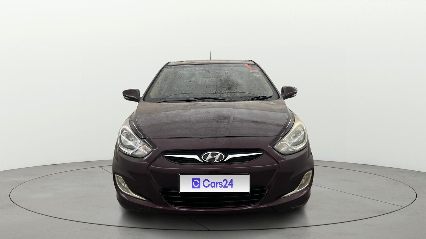 2013 Hyundai Verna FLUIDIC 1.6 VTVT SX OPT AT, Petrol, Automatic, 1,02,812 km, Front