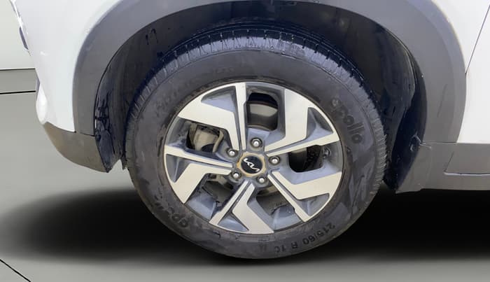 2021 KIA SONET HTX 1.0 IMT, Petrol, Manual, 1,09,541 km, Left Front Wheel