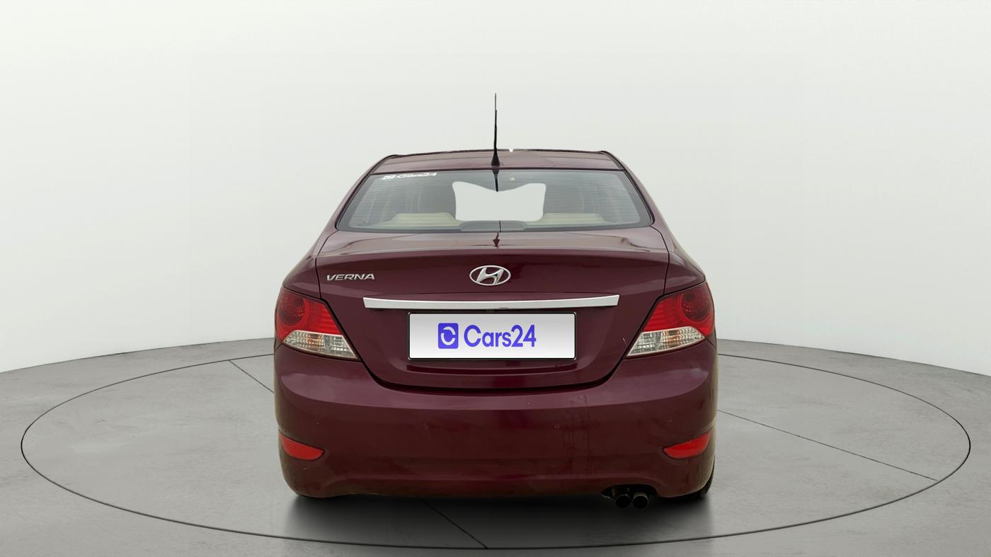 2014 Hyundai Verna FLUIDIC 1.4 VTVT CX, Petrol, Manual, 38,338 km, Back/Rear