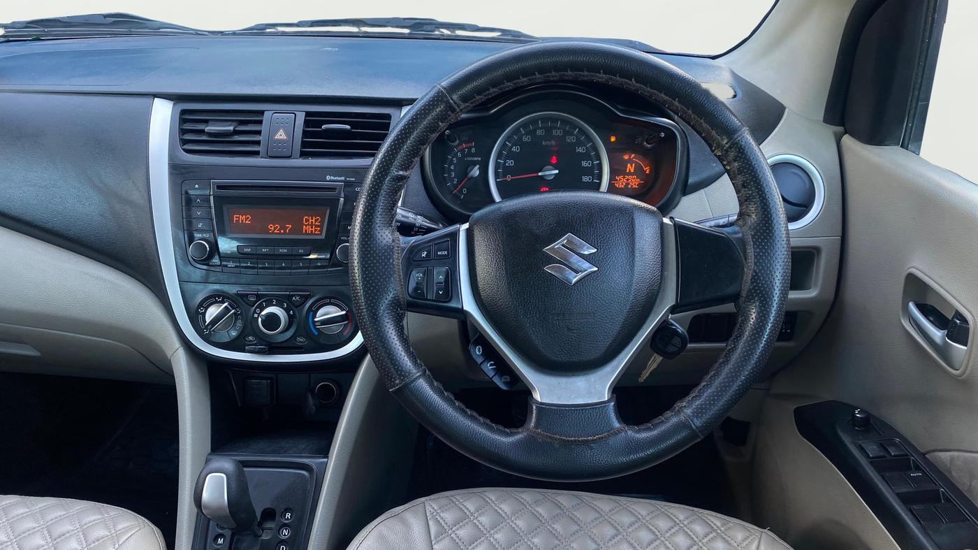 2016 Maruti Celerio ZXI AMT, Petrol, Automatic, 45,290 km, Steering Wheel Close Up