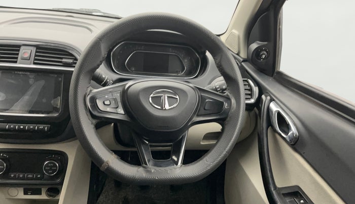 2022 Tata TIGOR XZ PLUS CNG, CNG, Manual, 70,690 km, Steering Wheel Close Up