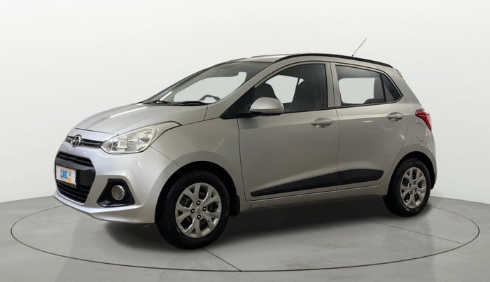 2016 Hyundai Grand i10 SPORTZ 1.2 KAPPA VTVT, CNG, Manual, 87,190 km, Left Front Diagonal