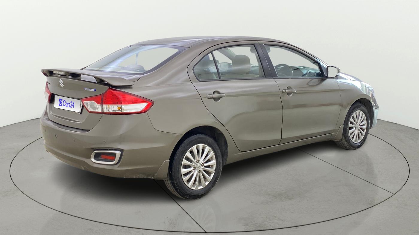 2019 Maruti Ciaz DELTA 1.5 SHVS MT PETROL, Petrol, Manual, 38,535 km, Right Back Diagonal