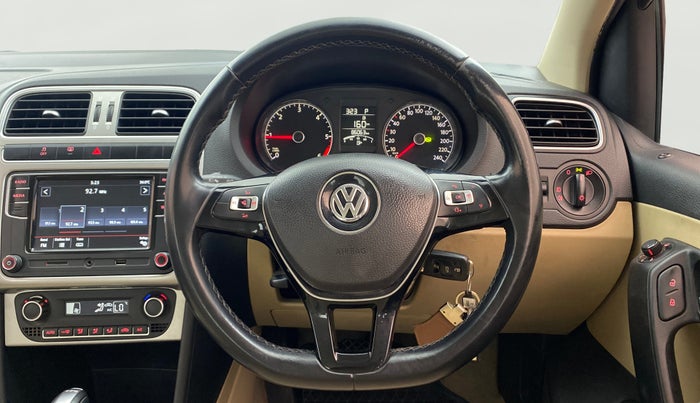 2018 Volkswagen Ameo HIGHLINE PLUS 1.5L AT 16 ALLOY, Diesel, Automatic, 86,059 km, Steering Wheel Close Up