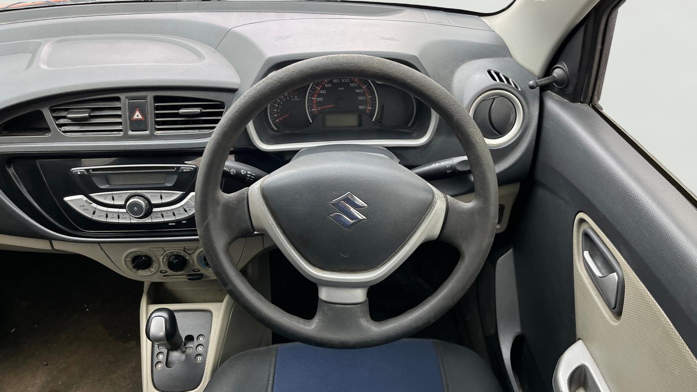2016 Maruti Alto K10 VXI AMT, Petrol, Automatic, 96,947 km, Steering Wheel Close Up