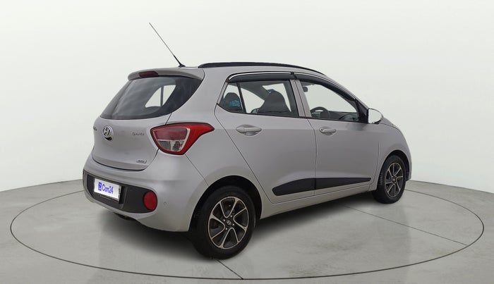 2017 Hyundai Grand i10 SPORTZ (O) AT 1.2 KAPPA VTVT, Petrol, Automatic, 84,942 km, Right Back Diagonal