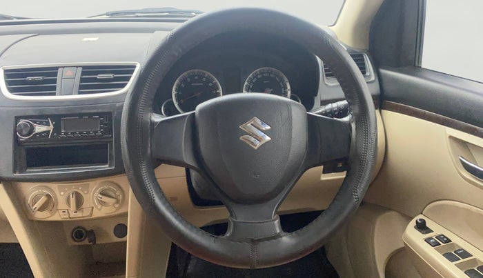 2014 Maruti Swift Dzire VXI, Petrol, Manual, 65,695 km, Steering Wheel Close Up