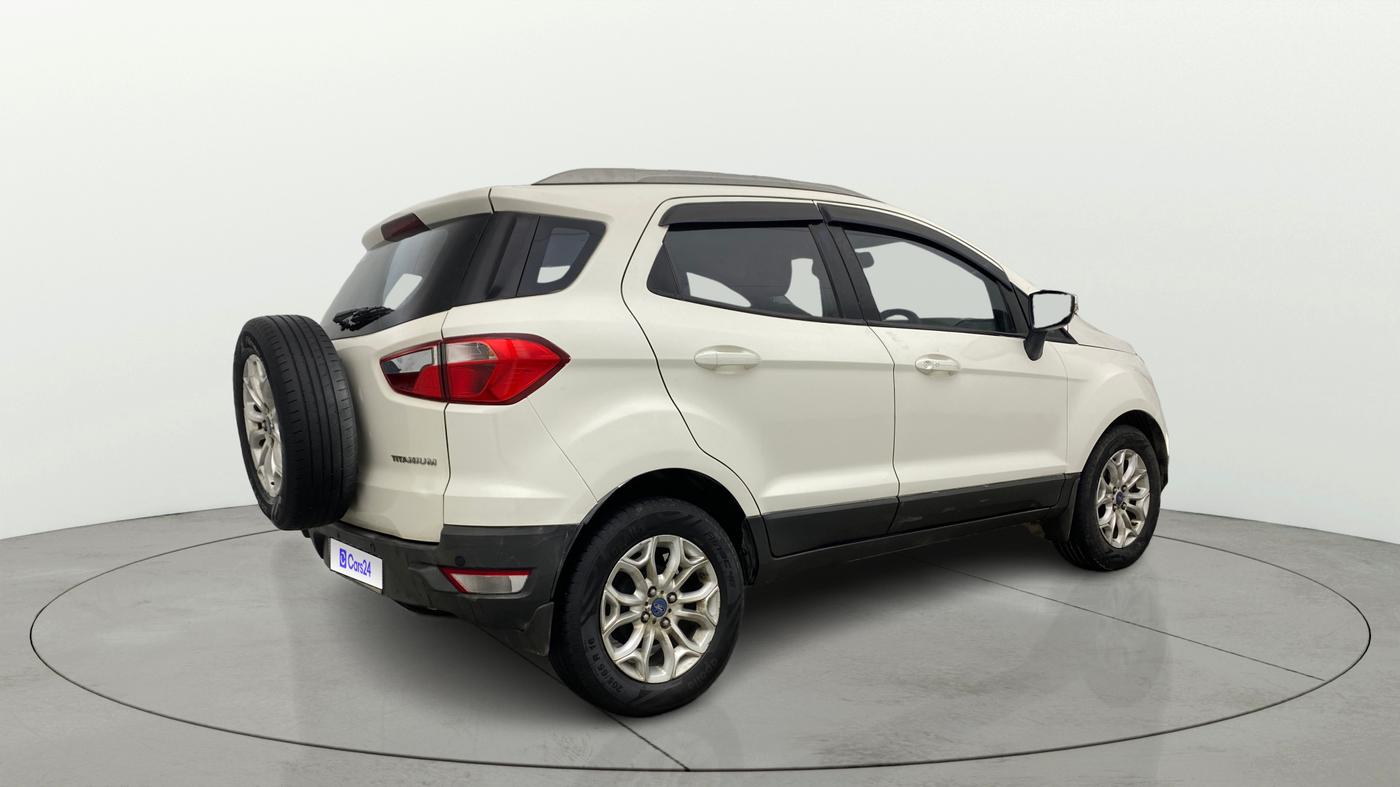 2016 Ford Ecosport TITANIUM 1.5L PETROL AT, Petrol, Automatic, 1,03,831 km, Right Back Diagonal