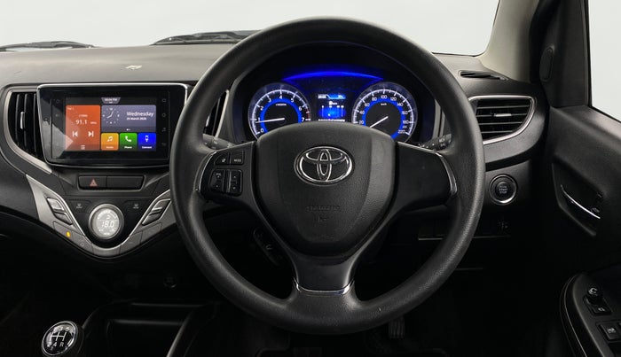 2020 Toyota Glanza G, Petrol, Manual, 39,115 km, Steering Wheel Close Up