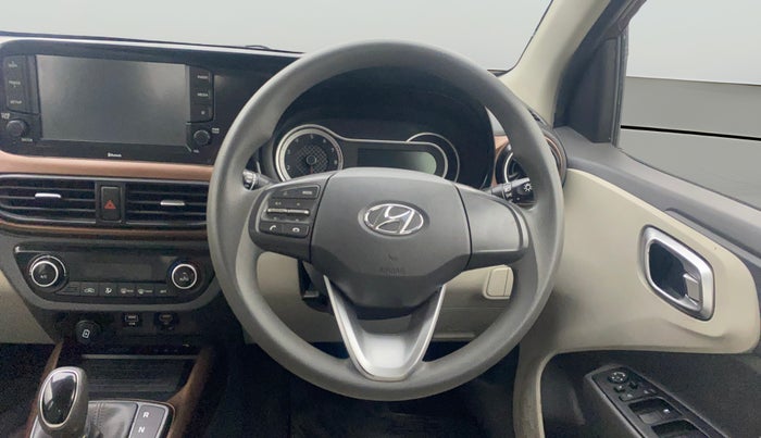 2020 Hyundai AURA SX PLUS 1.2 AMT, Petrol, Automatic, 24,380 km, Steering Wheel Close Up