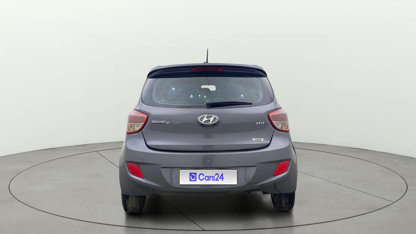 2014 Hyundai Grand i10 ASTA 1.1 CRDI, Diesel, Manual, 1,21,381 km, Back/Rear